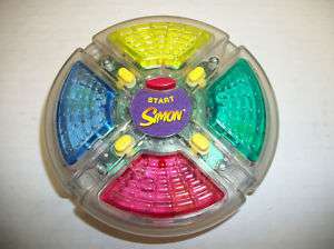1998 Hasbro Hand Held Simon Game Clear 4  