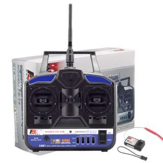 FS T4B 2.4G 2.4GHZ 4CH Radio Transmitter 6CH Receiver  