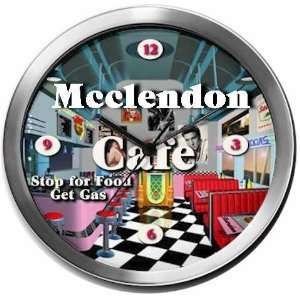  MCCLENDON 14 Inch Cafe Metal Clock Quartz Movement 