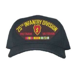 : NEW U.S. Army 25th Infantry Division Vietnam Veteran Cap w/ Ribbons 