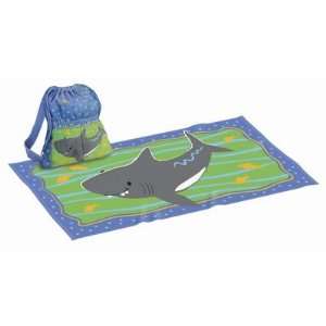  Max the Shark Kids Pool & Beach Towel & Backpack Set: Home 