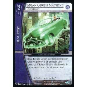 Mean Green Machine, Construct (Vs System   Green Lantern Corps   Mean 