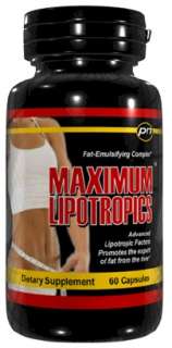 Maximum Lipotropics weight loss diet pills fat burner 0610585456392 