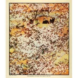   Art Bird Meiji Jingu Artwork   Original Color Print: Home & Kitchen