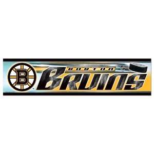  NHL Hockey Boston Bruins Bumper Sticker (2 Pack): Sports 