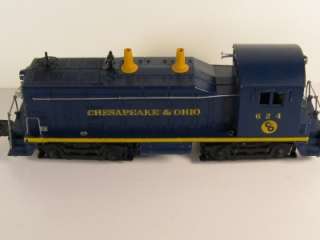   Lionel   No. 624 Diesel Switcher Locomotive   Chesapeake & Ohio W/OB