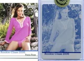 PANIA ROSE 2006 Sports SI Swimsuit PRINTING PLATE 1/1  