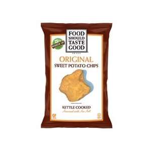  Food Should Taste Good Original Kettle Chips (12x4.5 OZ 