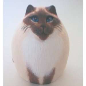  Large Siamese Collectible Resin Figurine