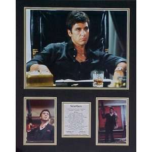  Scarface Picture Plaque Unframed