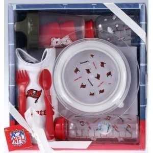   Bay Buccaneers NFL Football Newborn Baby Necessities Gift Set Baby