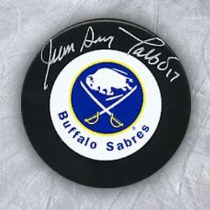  JEAN GUY TALBOT Buffalo Sabres SIGNED Hockey Puck Sports 