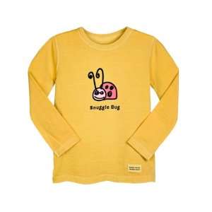   Is Good Snuggle Bug Long Sleeve Tee Toddler Girls: Sports & Outdoors