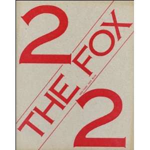   Fox, No. 2 Michael Corris, Joseph Kosuth Sarah Charlesworth Books