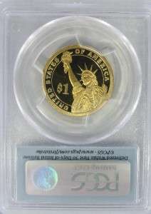 2007 S John Adams Presidential Dollar 1348 PCGS Certified PR69DCAM 1st 