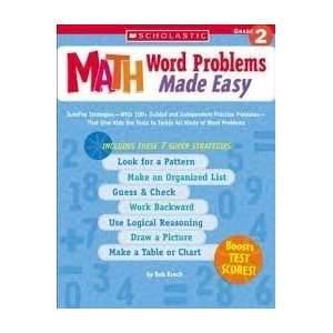  Math Word Problems Made Easy byKrech  N/A  Books