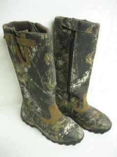 ROCKY 16 SIDE ZIP SNAKE BOOT MOSSY OAK BREAKUP 7228 MENS 11M  