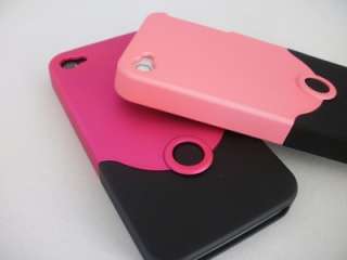 Apple iPhone 4G/4S 2 Piece Slider Magenta Case US Sellr/Shipr. AT&T 