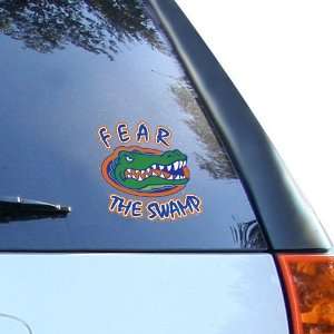   Florida Gators 6 x 4 Fear the Swamp Window Cling: Sports & Outdoors