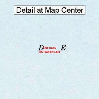  USGS Topographic Quadrangle Map   Ediz Hook, Washington 