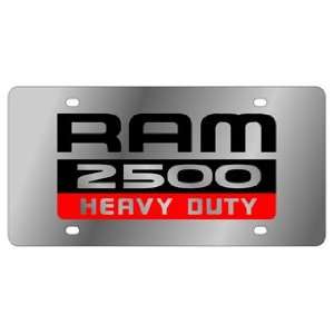  07 Ram 2500 Heavy Duty License Plate: Automotive
