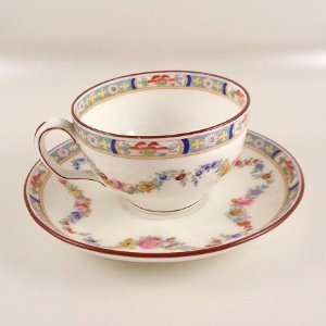  Minton China ROSE Tea Cup & Saucer Set A4807: Kitchen 