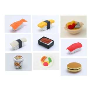  JAPANESE 9PC JAPANESE FOOD SUSHI ASST: Office Products
