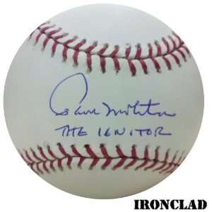  Paul Molitor Signed Baseball w/ The Ignitor Insc.: Sports 