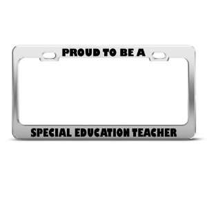  Proud Be Special Education Teacher Career license plate 