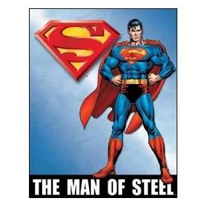  Tin Sign Superman   Man of Steel: Home & Kitchen