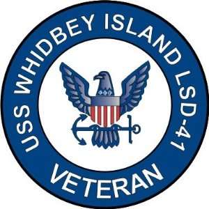  US Navy USS Whidbey Island LSD 41 Ship Veteran Decal 