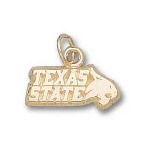  Texas State Univ Supercat 1/4 Charm/Pendant Sports 