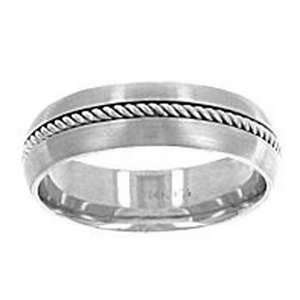  ARTCARVED SOPHIA Palladium 1/7 Carat Diamond Wedding Ring 