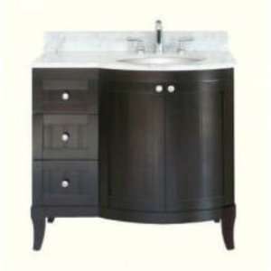   M100 36R M100 36RCWW Malibu 100 36 Vanity with Bowl: Home Improvement