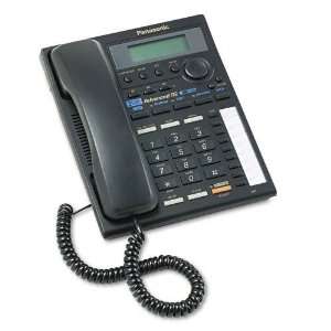   Intercom Speakerphone with Caller ID, Corded, Two Lines, Black Office