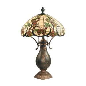  Dale Tiffany Byron 2 Light Table Lamp RT70372: Home 