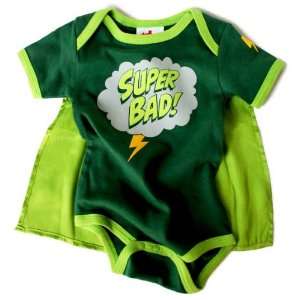 Super Bad! bodysuit with Cape (6 12 months)