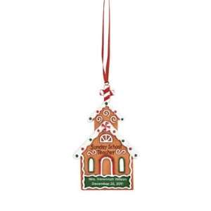 Personalized Sunday School Teacher Ornament   Party Decorations 