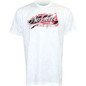  No Fear Scribble T Shirt   X Large/White/Red Automotive