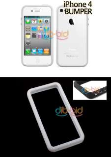 Silicone Bumper Frame Case Cover for iPhone 4G/4TH W  