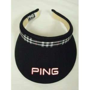 Ping Ladies Clip Visor (One Size) Womens Golf Hat NEW  
