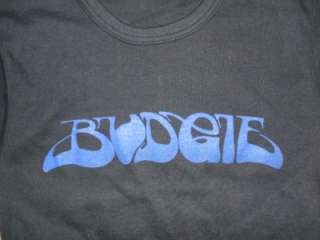 RARE Vintage BUDGIE t shirt 424  