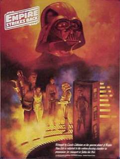 Set of 3 Star Wars ESB Boris Promo Posters MINT ROLLED  