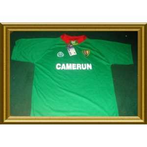  CAMERUN SOCCER JERSEY (ONE SIZE   LARGE): Sports 