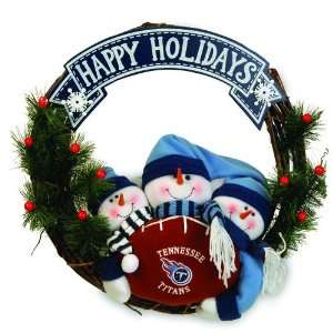  Tennessee Titans Styro Snowman Wreath: Home & Kitchen