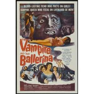 The Vampire and the Ballerina (1960) 27 x 40 Movie Poster Style A
