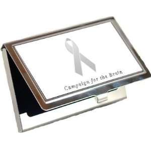   Campaign for the Brain Awareness Ribbon Business Card Holder: Office