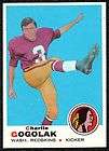 1969 Topps #205 Charlie Gogolak Washington Redskins EXM