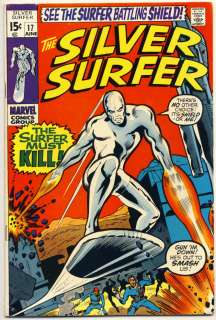 SILVER SURFER #17 VG Stan Lee, John Buscema Marvel 1970  