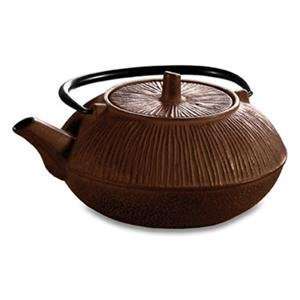  NEW P Brown Cast Iron Tea Pot 28oz (Kitchen & Housewares 